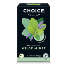 Choice BIO CHOICE® Vadmenta gyógynövénytea 40g Wilde minze 20 filter gyógytea
