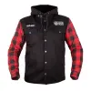  Chopper dzseki W-TEC Black Heart Ruffster 3XL fekete-piros