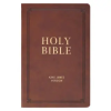 Christian Art Publishers KJV Bible Gift Faux Leather, Brown