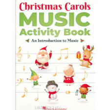 CHRISTMAS CAROL MUSIC ACTIVITY BOOK kreatív és készségfejlesztő