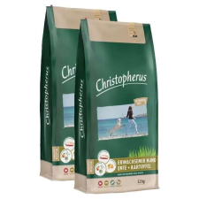 Christopherus Christopherus Dog Adult Grainfree Kacsa és burgonya Small&amp;medium 2x12kg kutyaeledel