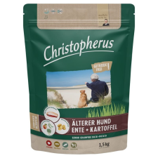 Christopherus Christopherus Dog Senior Grainfree Kacsa és burgonya 1,5kg kutyaeledel