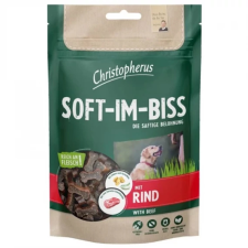 Christopherus Dog Jutalomfalat Grain Free Soft-Im-Biss Marha 125g jutalomfalat kutyáknak