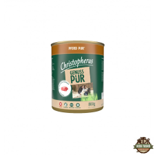 Christopherus Dog konzerv pure ló 800g kutyaeledel