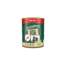 Christopherus Dog konzerv pure marha 800g kutyaeledel