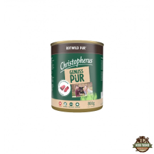 Christopherus Dog konzerv pure vadhús 800g kutyaeledel