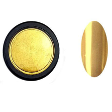 Chrome Mirror pigment por - arany (08) extra finom szemcséjű körömdíszítő