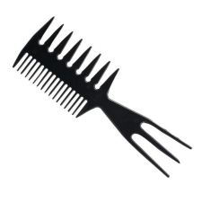  Chromwell ABS Fésű Tincsező+Villás 210mm ABS75039 fésű