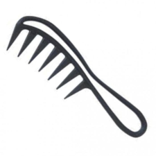 Chromwell Carbon tincsező fésű CFC75539 fésű