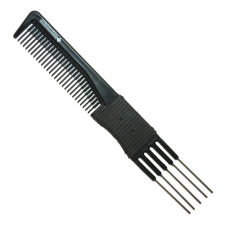 Chromwell fémvillás fésű fekete 74039 fésű