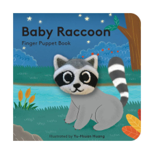 Chronicle Books bábkönyv a kis mosómedve gyermek- és ifjúsági könyv