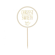  Chrzest Święty torta dekoráció 14 cm party kellék