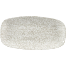 Churchill »Breccia« »Agate grey« lapos tányér, négyzetes, hossza: 298 mm tányér és evőeszköz