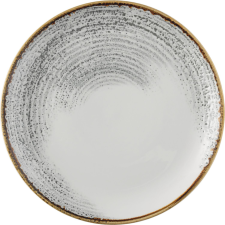 Churchill »Homespun Accents« »Jasper Grey« lapos tányér, coup, ø: 288 mm tányér és evőeszköz