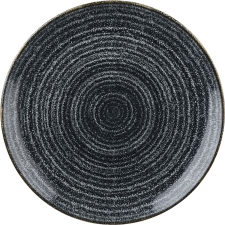 Churchill »Homespun« »Charcoal Black« lapos tányér, coup, ø: 260 mm tányér és evőeszköz