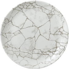 Churchill »Kintsugi« »Agate Grey« lapos tányér, coup, ø: 217 mm tányér és evőeszköz