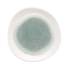 Churchill »Raku« »Topaz Blue« lapos tányér, organikus, ø: 210 mm