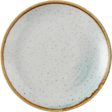 Churchill »Stonecast« »Accents Duck Egg Blue« lapos tányér, coup, ø: 165 mm tányér és evőeszköz