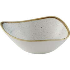 Churchill »Stonecast« »Accents Duck Egg Blue« mély tányér, háromszög alakú, ø: 185 mm tányér és evőeszköz