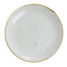 Churchill STONECAST BARLEY WHITE kerámia kisebb lapos tányér (zsemlés,vajas) 16,5cm 1db, SWHSEVP61 tányér és evőeszköz