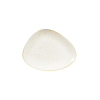 Churchill »Stonecast« »Barley White« lapos tányér, háromszög alakú, hossza: 265 mm