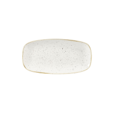 Churchill »Stonecast« »Barley White« téglalap alakú tányér, hossza: 269 mm tányér és evőeszköz