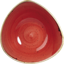 Churchill »Stonecast« »Berry Red« mély tányér, coup, ø: 185 mm tányér és evőeszköz