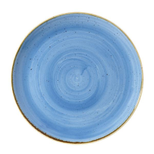 Churchill STONECAST CORNFLOWER BLUE kerámia lapos tányér 26 cm 1db, SCFSEV101 tányér és evőeszköz