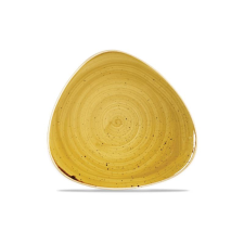Churchill STONECAST MUSTARD kerámia, háromszög tányér 31,1cm,1db, SMSSTR121 tányér és evőeszköz
