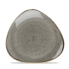 Churchill STONECAST PEPPERCORN GREY kerámia, 19cm háromszög tányér 1db, SPGSTR71 tányér és evőeszköz