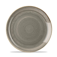 Churchill STONECAST PEPPERCORN GREY kerámia desszert tányér 21,7cm 1db, SPGSEVP81 tányér és evőeszköz