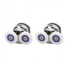  CHZ3 zuhanykabin felső kis dupla görgő, 2 db, króm kád, zuhanykabin