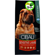 Cibau Cibau Sensitive Lamb Medium/Maxi 12+2kg Promo kutyaeledel