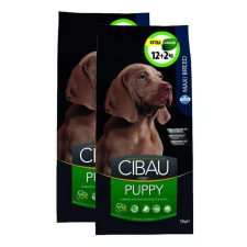 Cibau Puppy Maxi 2x12+2kg kutyaeledel