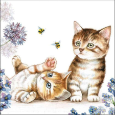 Cicás szalvéta - Cats and Bees papírárú, csomagoló és tárolóeszköz