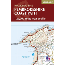 Cicerone Press Pembrokeshire Coast Path Map Booklet Cicerone túrakalauz, útikönyv - angol egyéb könyv