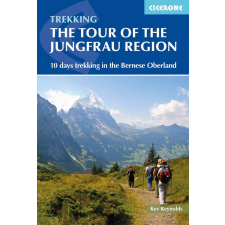 Cicerone Press Tour of the Jungfrau Region Cicerone túrakalauz, útikönyv - angol egyéb könyv
