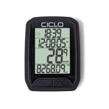 CicloSport Protos 113 vezetékes computer [fekete] kerékpáros kerékpár és kerékpáros felszerelés