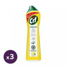 CIF Lemon súrolókrém 3x500 ml tisztító- és takarítószer, higiénia