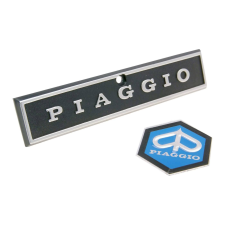 CIF Piaggio embléma + felirat szett - Vespa PX, PE 80, 125, 200 egyéb motorkerékpár alkatrész