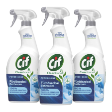 CIF Power&Shine Fürdoszobai Spray 3x750ml tisztító- és takarítószer, higiénia