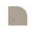 Cifre Zenon Angular Slate íves zuhanytálca 70x70 CREAM RAL1019