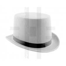  Cilinder - Fehér party kellék