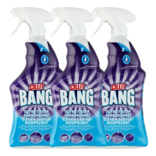  Cillit Bang Fürdőszobai Ragyogás tisztítószer Spray, 3x750ml tisztító- és takarítószer, higiénia