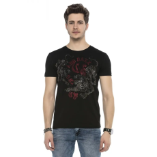 Cipo & Baxx CIPO&BAXX DIVATOS FÉRFI PÓLÓ CT538BLACK