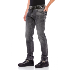 Cipo &amp; Baxx DIVATOS FÉRFI FARMER CD543 BLACK férfi nadrág