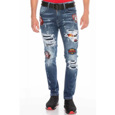 Cipo &amp; Baxx DIVATOS FÉRFI FARMER CD643 BLUE férfi nadrág