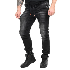 Cipo &amp; Baxx DIVATOS FÉRFI FARMER CD807 BLACK férfi nadrág