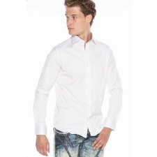 Cipo &amp; Baxx DIVATOS FÉRFI ING CH163 WHITE férfi ing