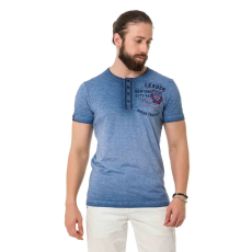 Cipo & Baxx DIVATOS FÉRFI PÓLÓ CT761 BLUE